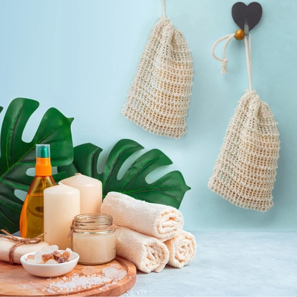 Multipurpose Sisal Soap Pouch for bathing, hand washing, showering, and … - Picture 5 of 8